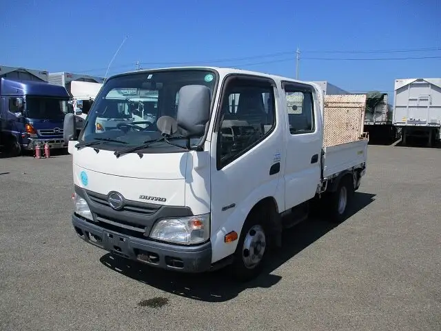 日野 デュトロ 小型 平ボディ Wキャブ パワーゲート の中古トラック【車両No.115007】