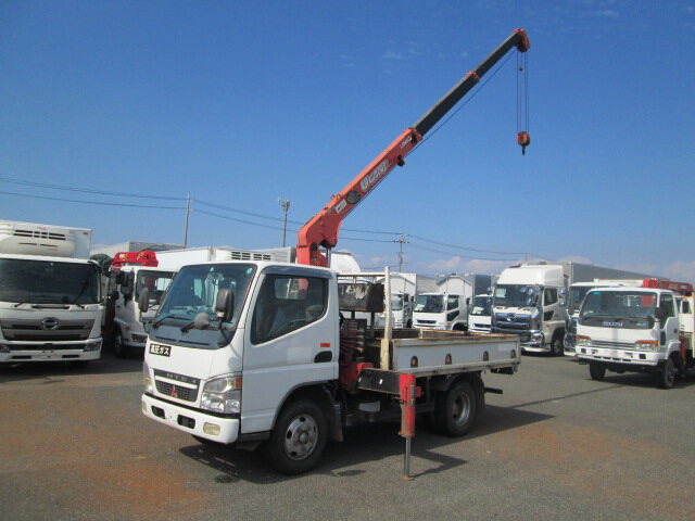 三菱 キャンター 小型 クレーン付 ショート KK-FE73EC