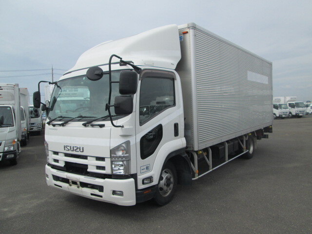 いすゞ フォワード 中型/増トン アルミバン ワイド TKG-FRR90S2