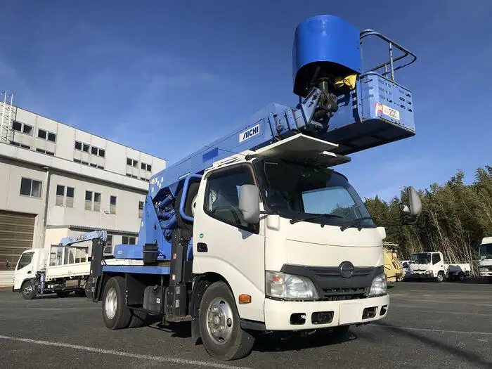 日野 デュトロ 小型 高所・建柱車 高所作業車 TKG-XZU600Eの中古トラック画像2