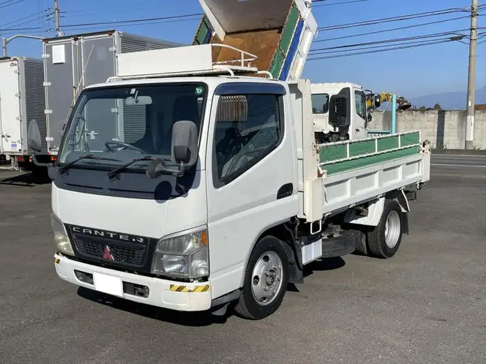 三菱 キャンター 小型 ダンプ 強化 コボレーンの中古トラック画像1