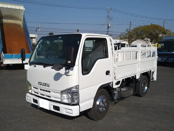 いすゞ エルフ 小型 平ボディ パワーゲート 床鉄板 の中古トラック【車両No.117245】