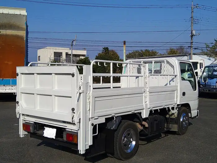 いすゞ エルフ 小型 平ボディ パワーゲート 床鉄板の中古トラック画像4