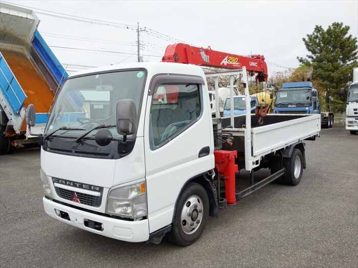 三菱 キャンター 小型 クレーン付 標準ロング KK-FE72EEV