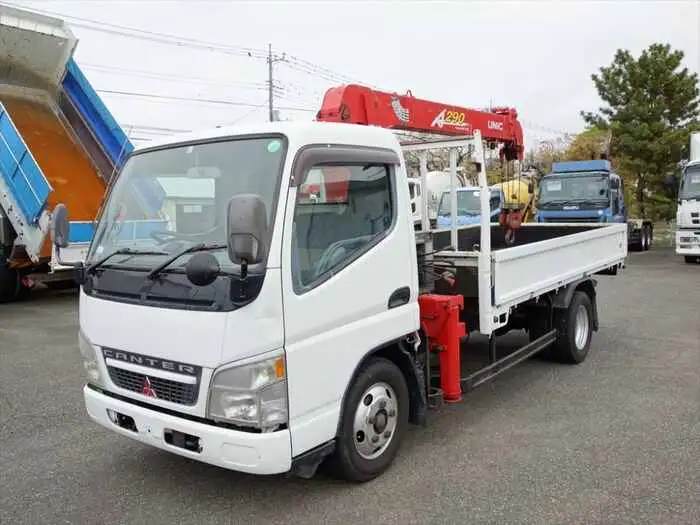 三菱 キャンター 小型 クレーン付 4段 ラジコンの中古トラック画像1