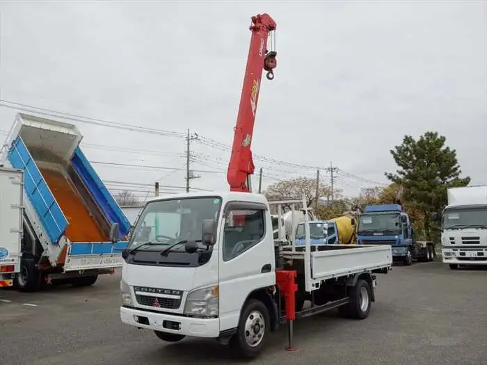 三菱 キャンター 小型 クレーン付 4段 ラジコンの中古トラック画像10