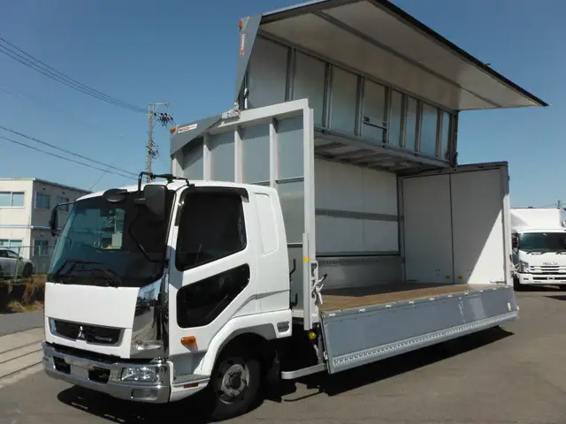 三菱 ファイター 中型/増トン ウイング エアサス ベッドの中古トラック画像7