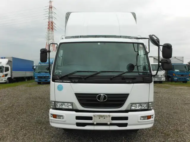 日産UD コンドル 中型/増トン 平ボディ 幌 パワーゲートの中古トラック画像3