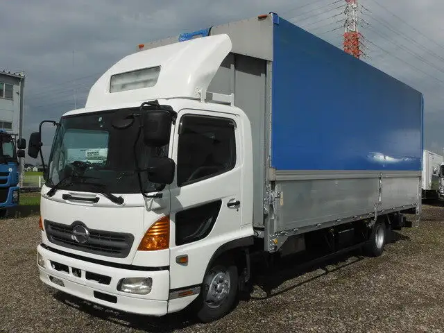 日野 レンジャー 中型/増トン ウイング パワーゲート エアサスの中古トラック画像1