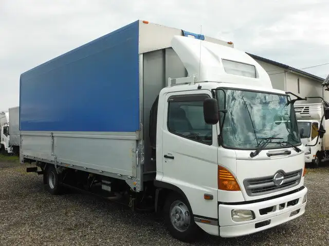 日野 レンジャー 中型/増トン ウイング パワーゲート エアサスの中古トラック画像2