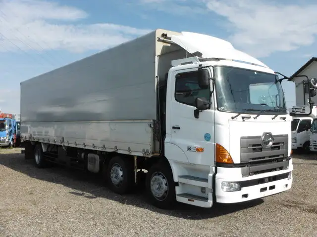 日野 プロフィア 大型 ウイング 幌ウイング QKG-FN1AWAAの中古トラック画像2
