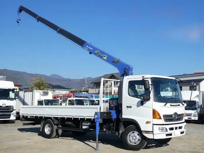 日野 レンジャー 中型/増トン クレーン付 4段 フックインの中古トラック画像2