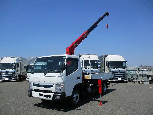三菱 キャンター 小型 クレーン付 4段 ラジコンの中古トラック画像9
