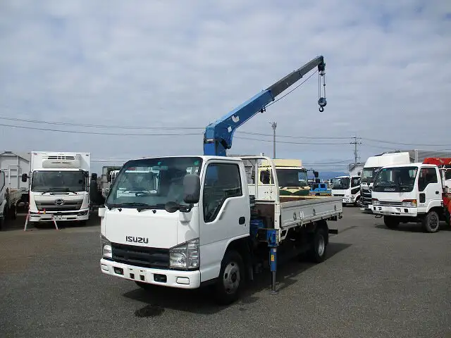 いすゞ エルフ 小型 クレーン付 3段 BKG-NKR85ARの中古トラック画像6