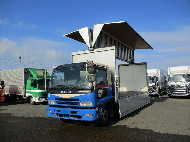 いすゞ フォワード 中型/増トン ウイング エアサス PJ-FSD34K4Sの中古トラック画像9