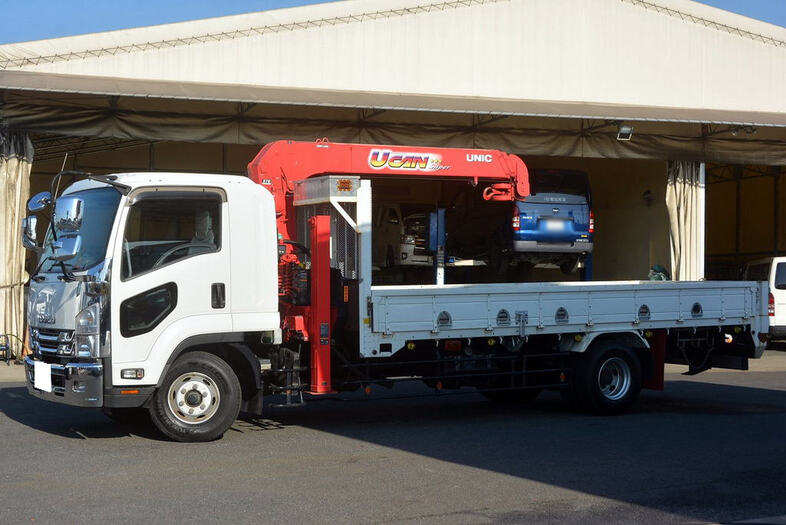 いすゞ フォワード 中型/増トン 車両重機運搬 セルフローダー SPG-FSR90S2