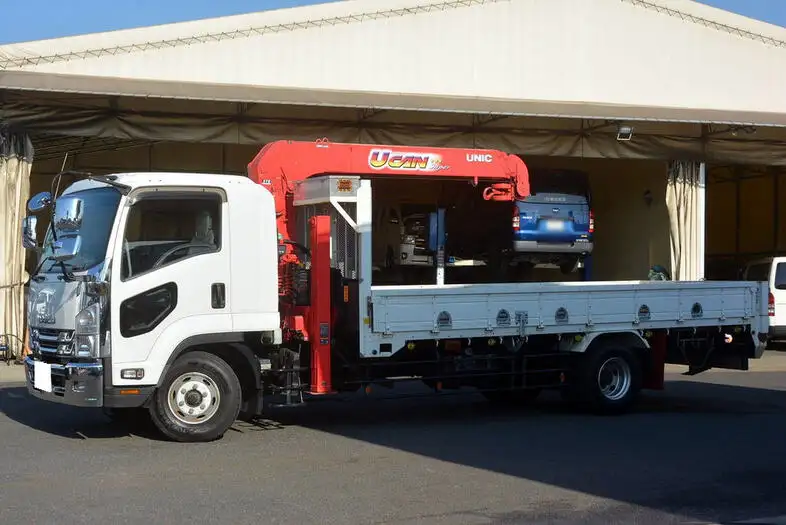 いすゞ フォワード 中型/増トン 車両重機運搬 セルフローダー