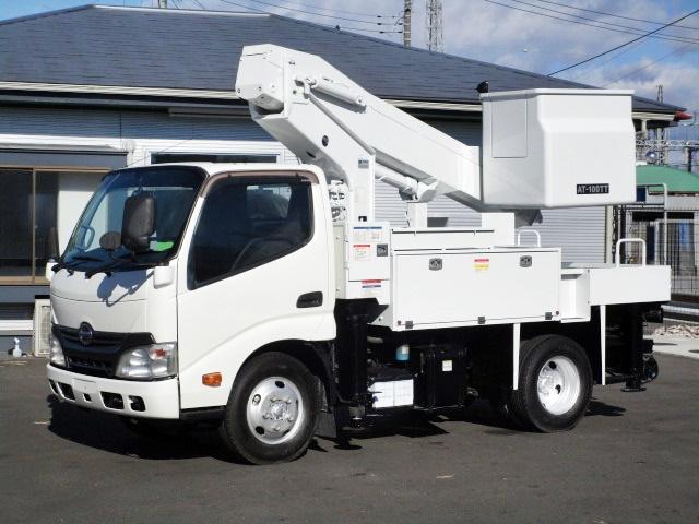 日野 デュトロ 小型 高所・建柱車 高所作業車 TKG-XZU600