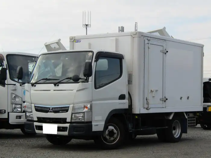 三菱 キャンター 小型 冷凍冷蔵 中温 サイドドアの中古トラック画像1