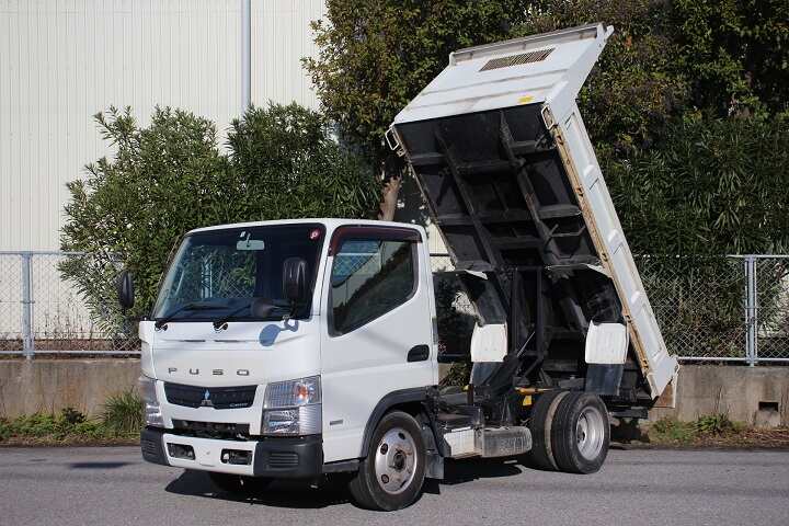 三菱 キャンター 小型 ダンプ 10尺 TKG-FBA30