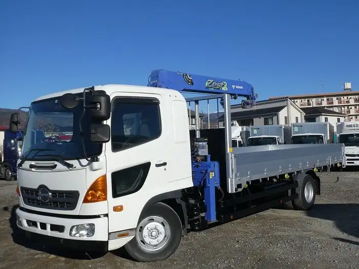日野 レンジャー 中型/増トン クレーン付 アルミブロック 4段の中古トラック画像1