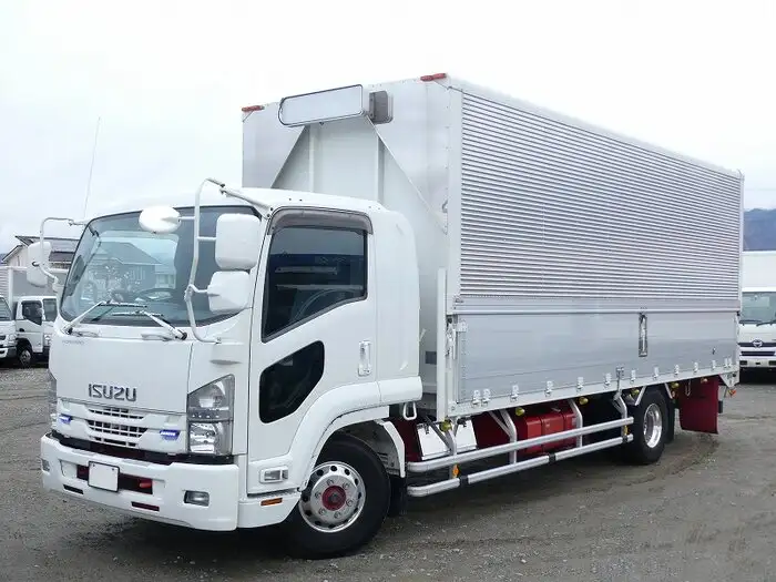 いすゞ フォワード 中型/増トン ウイング 標準 TKG-FRR90T2 の