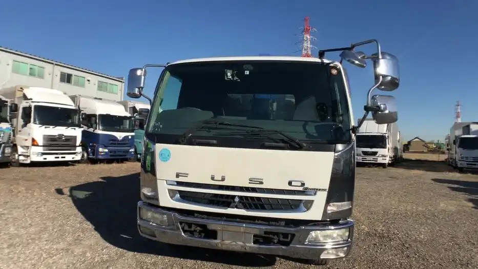 三菱 ファイター 中型/増トン クレーン付 床鉄板 アルミブロックの中古トラック画像3