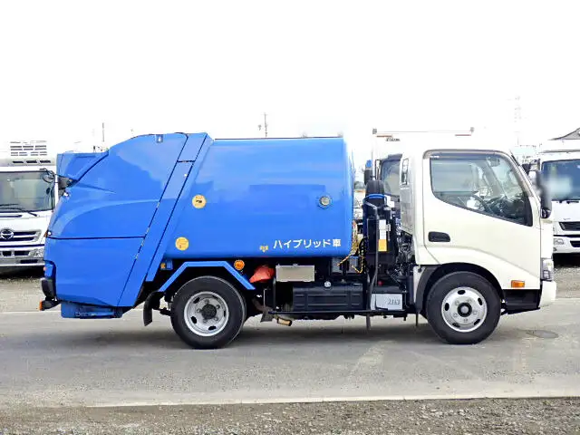 日野 デュトロ 小型 パッカー車 巻き込み式 回転ダンプ式の中古トラック画像2