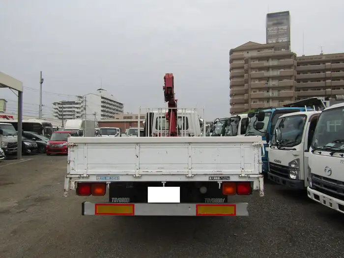 三菱 ファイター 中型/増トン クレーン付 床鉄板 4段の中古トラック画像4