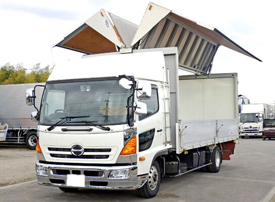 日野 レンジャー 中型/増トン ウイング ワイド TKG-FD7JKAG