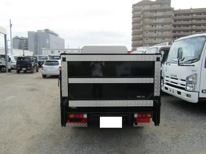 三菱 キャンター 小型 平ボディ パワーゲート 床鉄板の中古トラック画像5