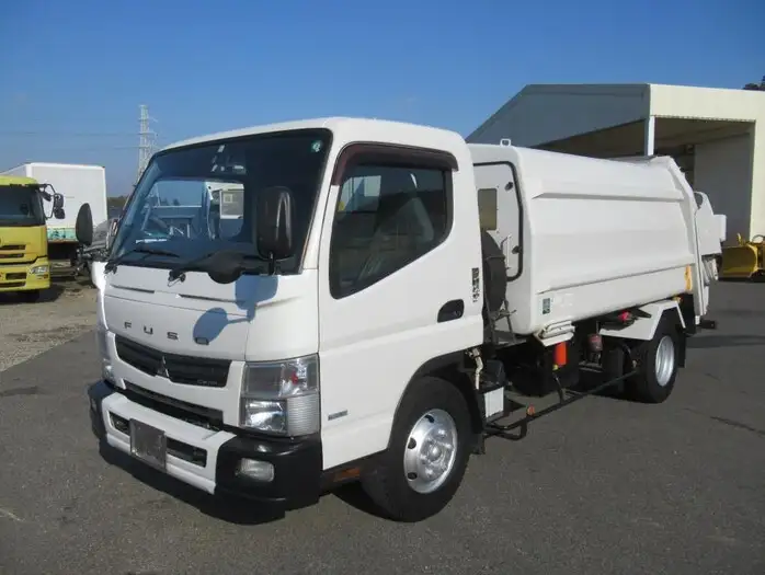 三菱 キャンター 小型 パッカー車 プレス式 SKG-FEB90の中古トラック画像1