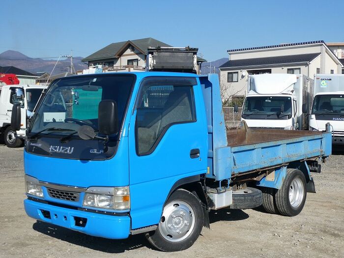 いすゞ エルフ 小型 ダンプ 10尺 KR-NKR81ED