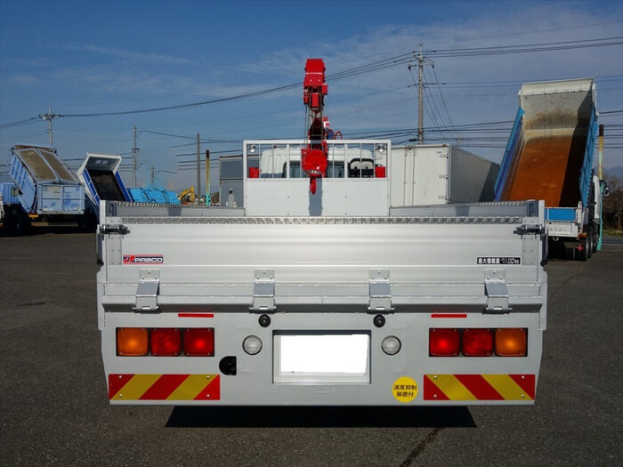 三菱 ファイター 中型 車輌重機運搬 4段クレーン ラジコン|画像5