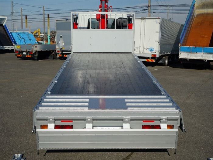 三菱 ファイター 中型 車輌重機運搬 4段クレーン ラジコン|画像6