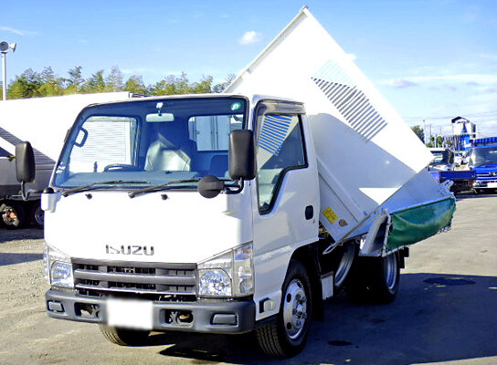 いすゞ エルフ 小型 ダンプ 10尺 TKG-NKR85AD