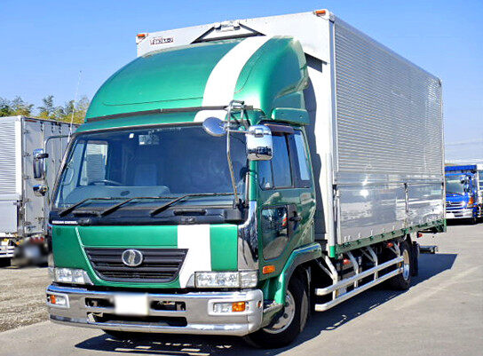 三菱 キャンター 小型 クレーン付 アルミブロック 4段 の中古トラック【車両No.145511】