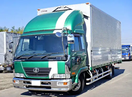 日産UD コンドル 中型/増トン ウイング パワーゲート 床鉄板の中古トラック画像1