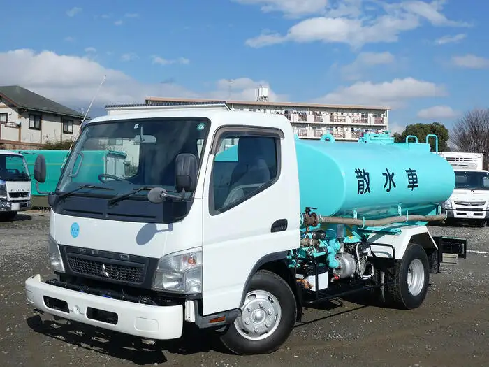 三菱 キャンター 小型 タンク車 散水車 PDG-FE83DYの中古トラック画像1