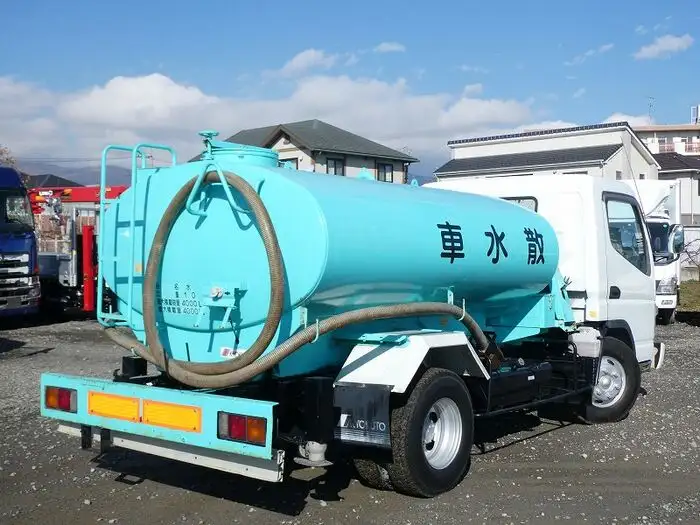 三菱 キャンター 小型 タンク車 散水車 PDG-FE83DYの中古トラック画像2