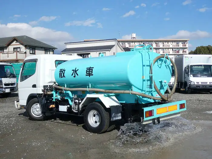 三菱 キャンター 小型 タンク車 散水車 PDG-FE83DYの中古トラック画像3