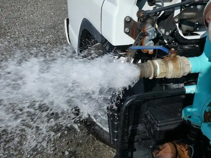 三菱 キャンター 小型 タンク車 散水車 PDG-FE83DYの中古トラック画像5