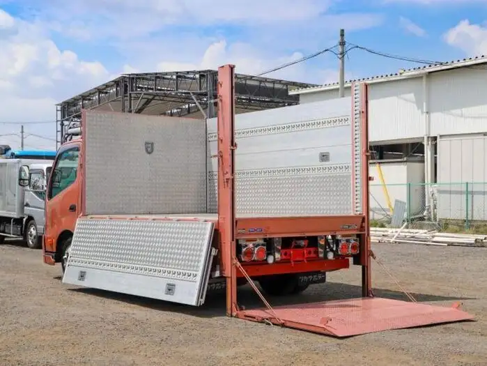 日野 デュトロ 小型 平ボディ パワーゲート アルミブロックの中古トラック画像7