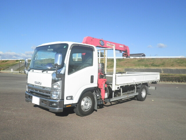 いすゞ エルフ 小型 クレーン付 超ロング TPG-NPR85YN