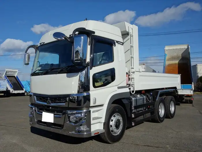 三菱 スーパーグレート 大型 ダンプ Lゲート ハイルーフ の中古トラック【車両No.119107】