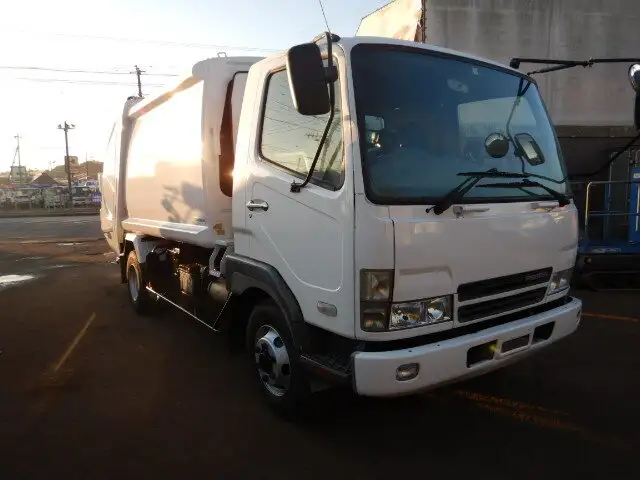 三菱 ファイター 中型/増トン パッカー車 プレス式 PA-FK71REの中古トラック画像2