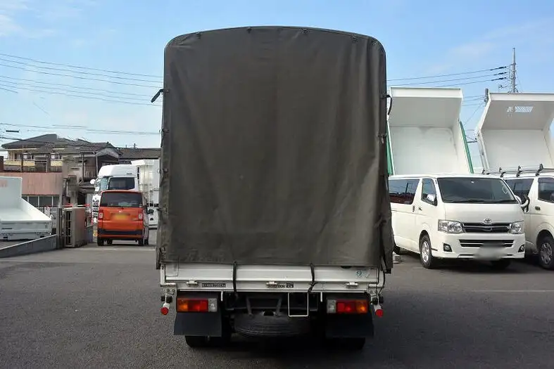 トヨタ ダイナ 小型 平ボディ 幌 TKG-XZC605の中古トラック画像3