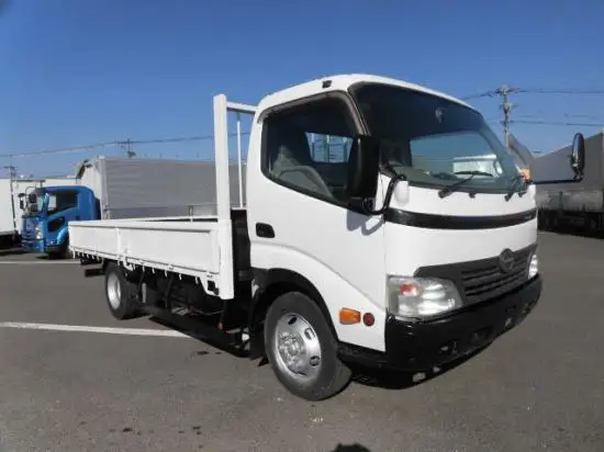 日野 デュトロ 小型 平ボディ 床鉄板 BKG-XZU414Mの中古トラック画像2