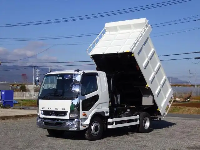 三菱 ファイター 中型/増トン ダンプ 土砂禁 ベッドの中古トラック画像1