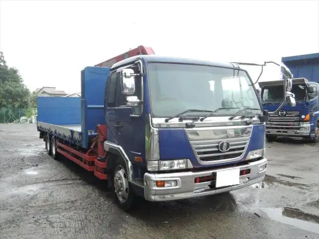 日産UD コンドル 中型/増トン 車両重機運搬 3段クレーン ラジコンの中古トラック画像2